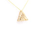 Pendentif Pendentif franc-maçon contemporain en or jaune 18 carats 58 Facettes B400