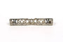 Broche Broche Art déco en or blanc 18 carats sertie de diamants taille rose 58 Facettes 21220