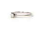 Bague 49 Solitaire - Bague en or blanc 18 carats et diamant taille brillant 0,11 ct 58 Facettes 21205