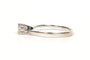 Bague 49 Solitaire - Bague en or blanc 18 carats et diamant taille brillant 0,11 ct 58 Facettes 21205