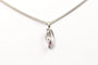 Pendentif Pendentif contemporain en or blanc, rubis et diamants 58 Facettes 21071