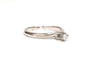Bague 52 Bague années 70 en or blanc 18 carats et diamant 58 Facettes 21763