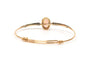 Bracelet Style Wolfers - Bracelet Art nouveau en or jaune 18 carats, opale et diamants 58 Facettes 21497
