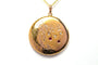 Pendentif Pendentif Art Nouveau en or jaune 18 carats, perles et rubis 58 Facettes B473