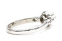 Bague 52 Art Déco - Bague solitaire en or blanc 18 carats et diamant 58 Facettes 21915