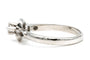 Bague 52 Art Déco - Bague solitaire en or blanc 18 carats et diamant 58 Facettes 21915