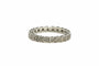 Bague 53 Art Déco - Bague en or blanc 18 carats sertie de diamants taille brillant 58 Facettes B504