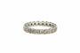 Bague 53 Art Déco - Bague en or blanc 18 carats sertie de diamants taille brillant 58 Facettes B504
