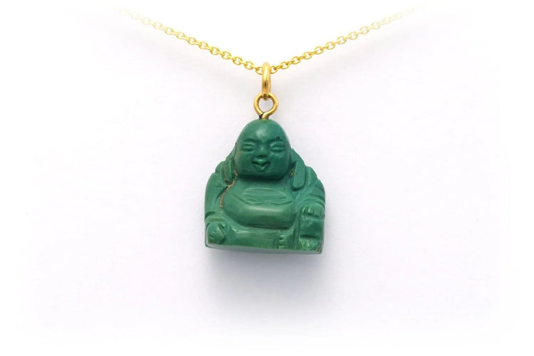 Pendentif Pendentif contemporain en or jaune 18 carats et turquoise 58 Facettes 19261