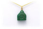 Pendentif Pendentif contemporain en or jaune 18 carats et turquoise 58 Facettes 19261