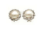 Boucles d'oreilles Art Déco - Boucles d’oreilles en or blanc 18 carats, perles et diamants 58 Facettes 20339