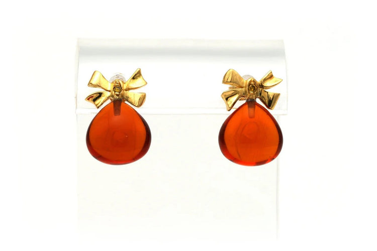 Boucles d'oreilles Boucles d'oreilles contemporaines en or jaune 18 carats, agates et diamants 58 Facettes 20543