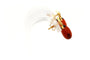 Boucles d'oreilles Boucles d'oreilles contemporaines en or jaune 18 carats, agates et diamants 58 Facettes 20543