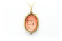 Pendentif Pendentif Art déco en or jaune 18 carats, émail de Limoges et diamants 58 Facettes B535