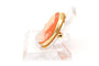 Broche Broche en or jaune 18 carats sertie d’un camée coquillage 58 Facettes B570