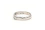 Bague 53 Solitaire - Bague en or blanc 18 carats et diamant 0,13 ct 58 Facettes 19664