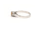 Bague 53 Bague années 50 en or blanc 18 carats avec diamant jaune 58 Facettes 20197