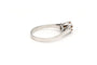 Bague 53 Bague années 50 en or blanc 18 carats avec diamant jaune 58 Facettes 20197