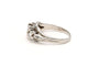 Bague 53 Bague Art déco en or blanc 18 carats sertie de diamants taille ancienne 58 Facettes 20428