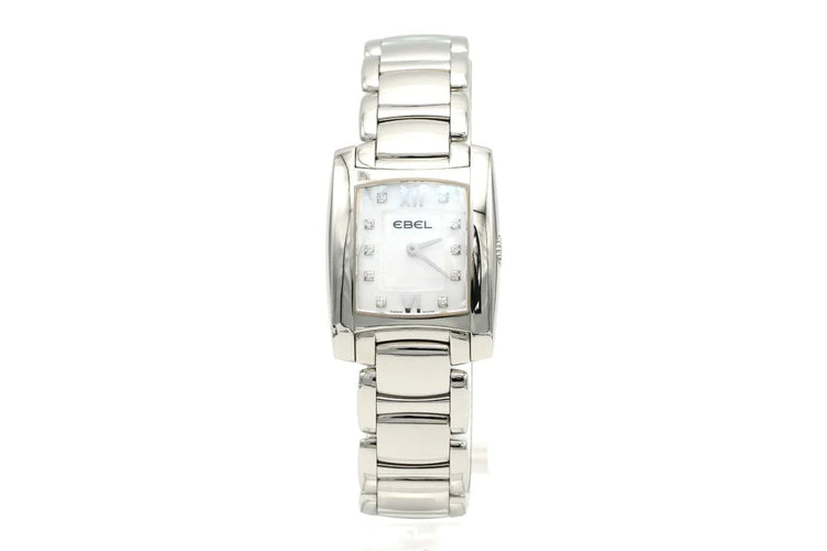 Montre Ebel Brasilia 9976M22 - Montre en acier nacre et diamants 58 Facettes M0065