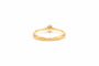 Bague 51 Solitaire - Bague en or jaune 18 carats et diamant taille brillant 0,1 ct 58 Facettes 21754