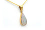 Pendentif Pendentif contemporain en or jaune 18 carats et opale 58 Facettes 17856