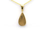 Pendentif Pendentif contemporain en or jaune 18 carats et opale 58 Facettes 17856