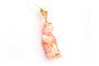 Pendentif Pendentif asiatique - Pendentif en or jaune 18 carats et corail 58 Facettes 22532