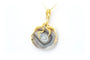 Pendentif Pendentif années 70 en or jaune 18 carats, agate et diamant 58 Facettes B673