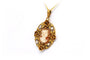 Pendentif Art Nouveau - Pendentif en or jaune 18 carats, perles et camée 58 Facettes 22291