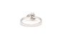 Bague 53 Bague années 50 en or blanc 18 carats et diamant 0,09 ct 58 Facettes 22910