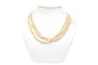 Collier Collier années 70 en or blanc 18 carats, perles et rubis 58 Facettes 22056