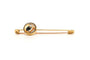 Broche Napoléon III - Broche en or jaune 18 carats sertie d’un cristal anglais 58 Facettes 22578