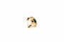 Broche Napoléon III - Broche en or jaune 18 carats sertie d’un cristal anglais 58 Facettes 22578