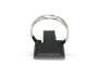 Bague 55 Bague contemporaine en or blanc 18 carats et diamants 58 Facettes B691