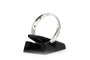 Bague 55 Bague contemporaine en or blanc 18 carats et diamants 58 Facettes B691