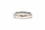 Bague 58 Bague contemporaine en or blanc 18 carats et diamants taille brillant 0,36 ct 58 Facettes 22452