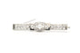 Broche Broche contemporaine en or blanc 18 carats avec perle et diamants taille brillant 58 Facettes B466