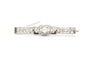 Broche Broche contemporaine en or blanc 18 carats avec perle et diamants taille brillant 58 Facettes B466