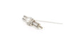 Broche Broche contemporaine en or blanc 18 carats avec perle et diamants taille brillant 58 Facettes B466