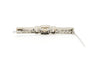 Broche Broche contemporaine en or blanc 18 carats avec perle et diamants taille brillant 58 Facettes B466