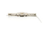 Broche Broche contemporaine en or blanc 18 carats avec perle et diamants taille brillant 58 Facettes B466