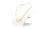Collier Collier années 70 en or blanc 18 carats, émeraudes et perles 58 Facettes 22636