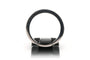 Bague 53 Alliance demi-américaine - Bague en or blanc 18 carats et diamants 58 Facettes 22703