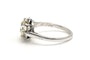 Bague 47 Bague Art déco sertie d’un diamant taille ancienne en or blanc 18 carats 58 Facettes 22577
