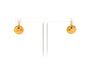 Boucles d'oreilles Napoléon III - Boucles d'oreilles en or jaune, perles et saphirs 58 Facettes 17526