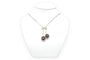 Collier Collier Art nouveau en or jaune 18 carats, argent et diamants taille rose 58 Facettes 21861