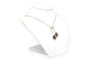 Collier Collier Art nouveau en or jaune 18 carats, argent et diamants taille rose 58 Facettes 21861