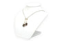Collier Collier Art nouveau en or jaune 18 carats, argent et diamants taille rose 58 Facettes 21861