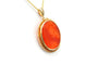 Pendentif Pendentif Napoléon III en or jaune 18 carats serti d’agate 58 Facettes 22680
